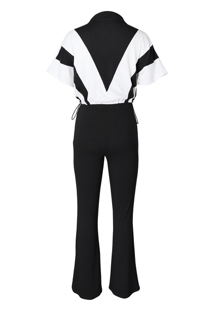 Elastic Waist Colorblock Sport 2-Piece Set