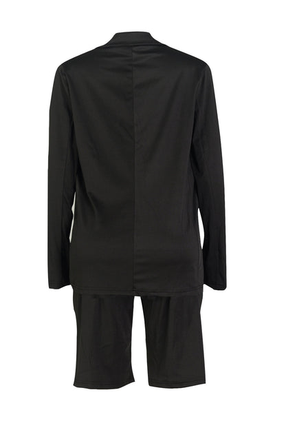 Casual Blazer and Shorts Set