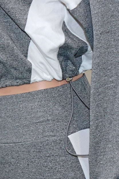 Sporty Color Block 2-Piece Tracksuit