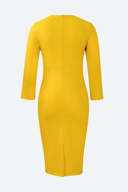 Casual Elegant Solid Versatile Dress