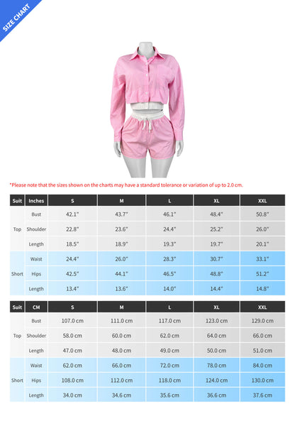 Seaside Prep Stripes Short Set