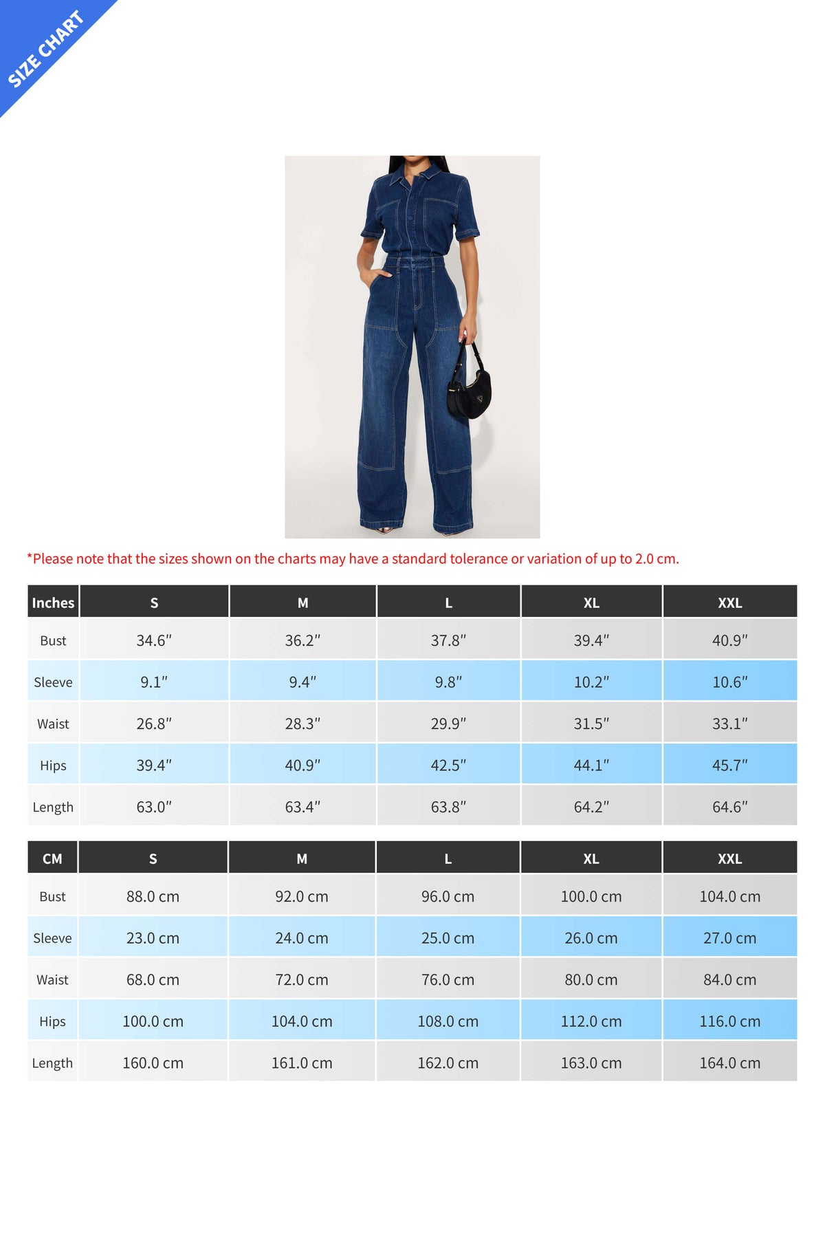 Denim Button-Front Carpenter Jumpsuit