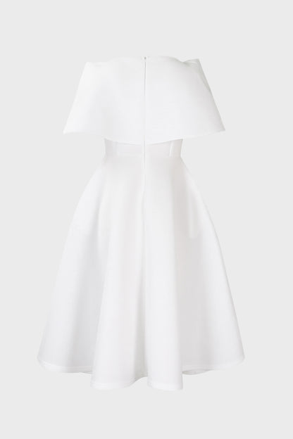 Fit-And-Flare Midi Dress
