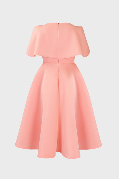 Fit-And-Flare Midi Dress