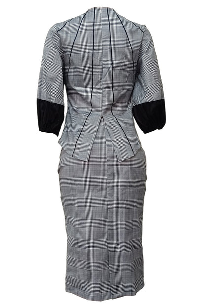Bodycon Two-Piece Professional Skirt Set