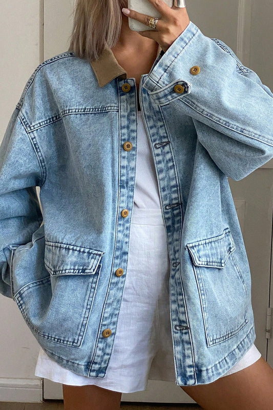 Light Wash Denim Jacket