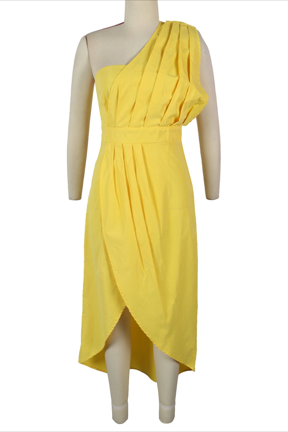 One Shoulder Maxi Dress