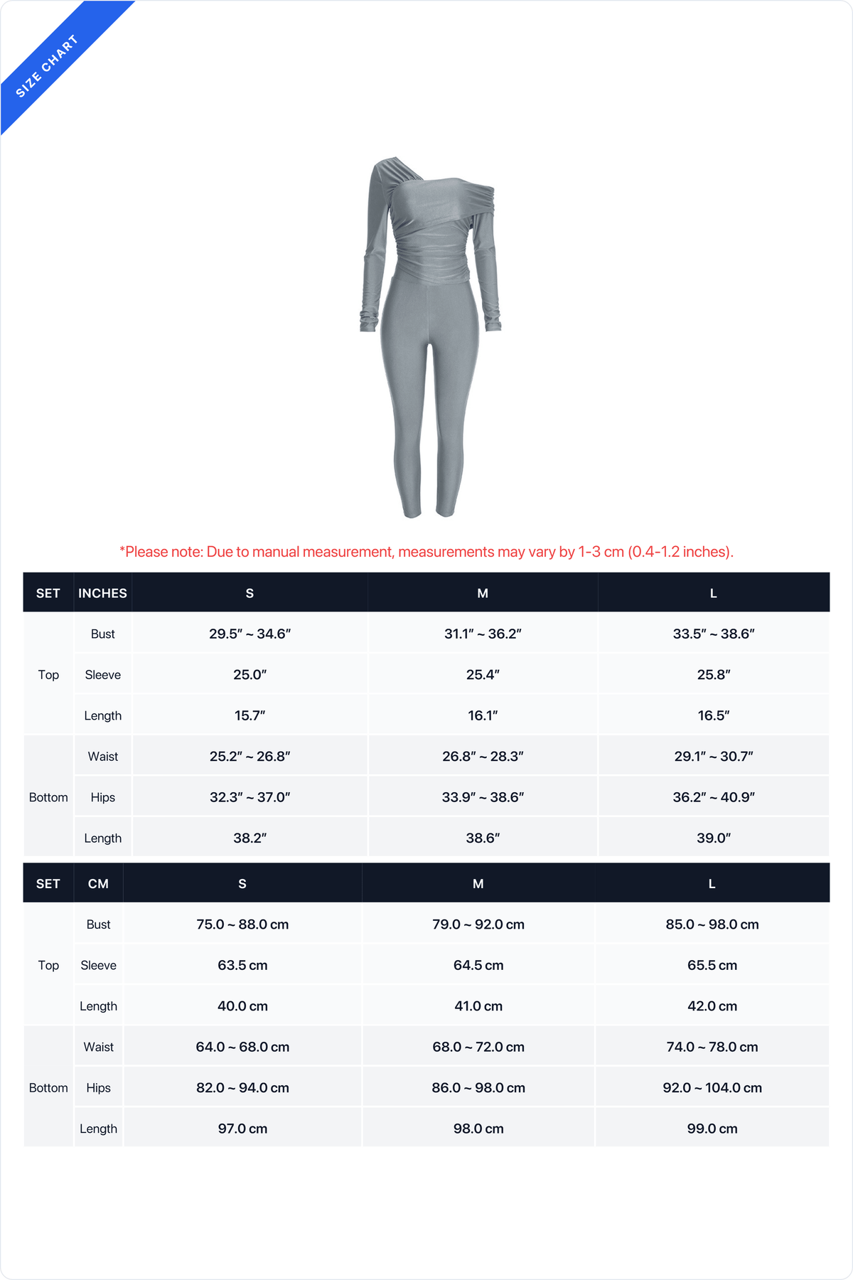 Asymmetric Ruched Top & Leggings Set
