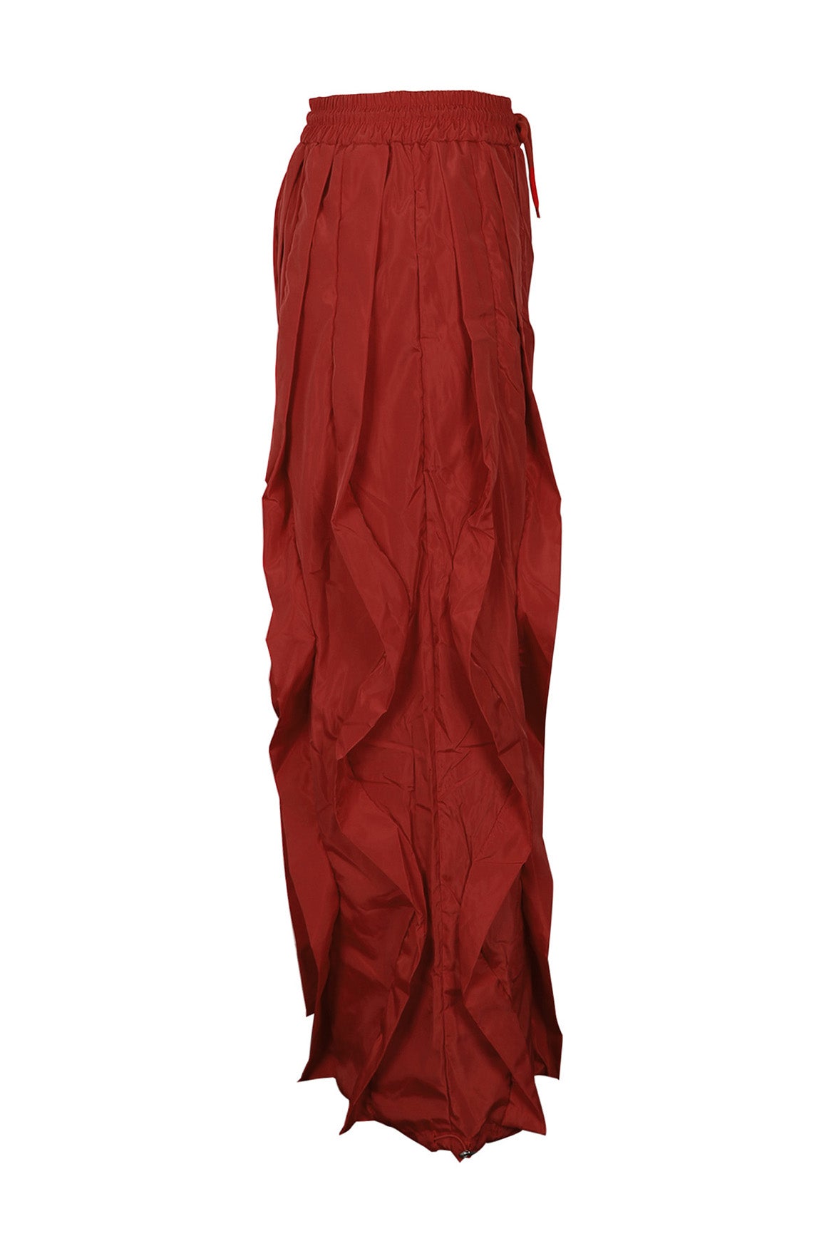 Pleated Wide Leg Casual Pants