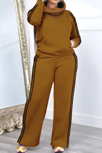 Side Stripe Sweatshirt & Pants Set