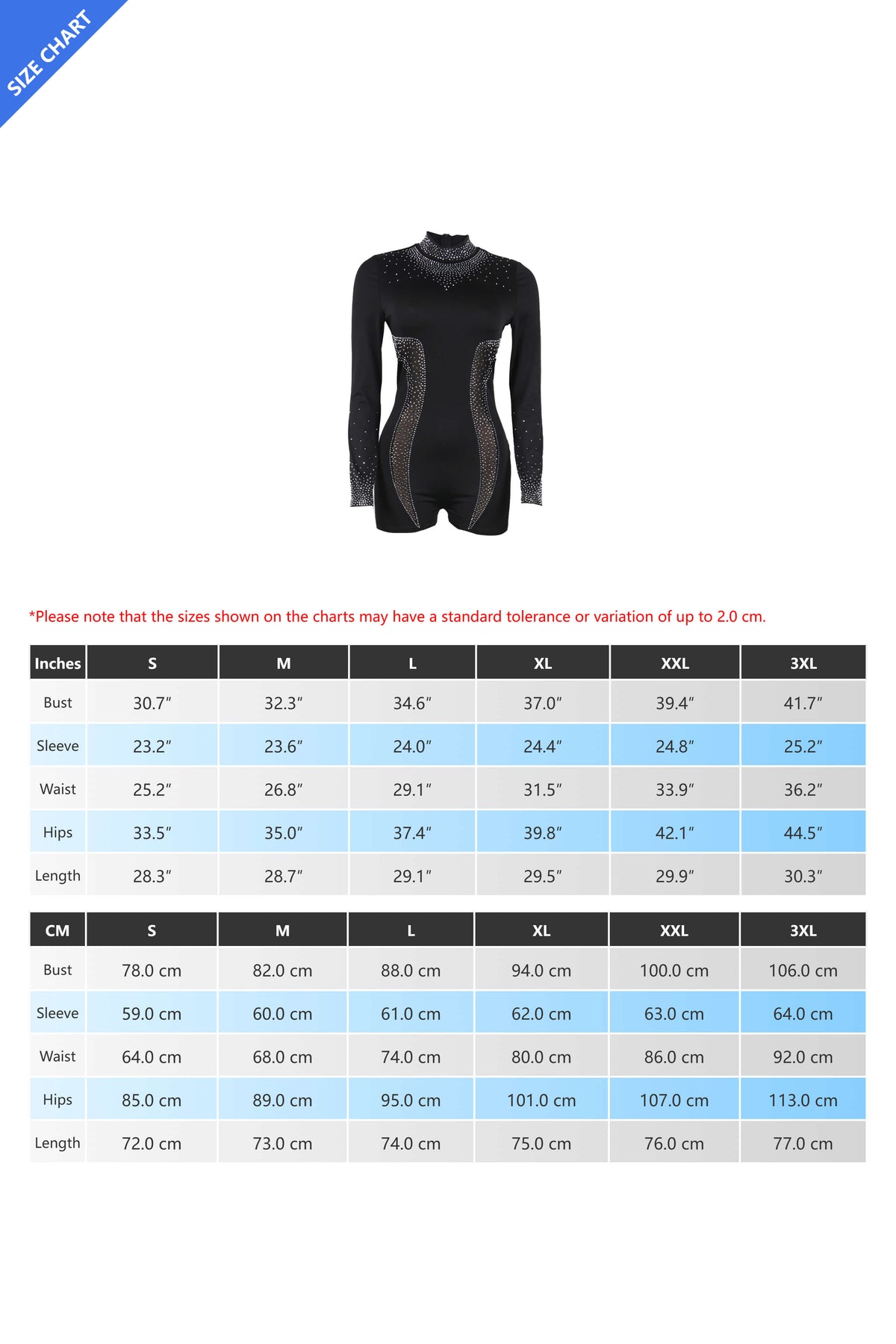Rhinestone Sheer Stretch Romper