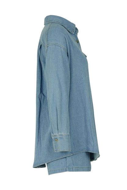 Denim Jacket & Shorts Set