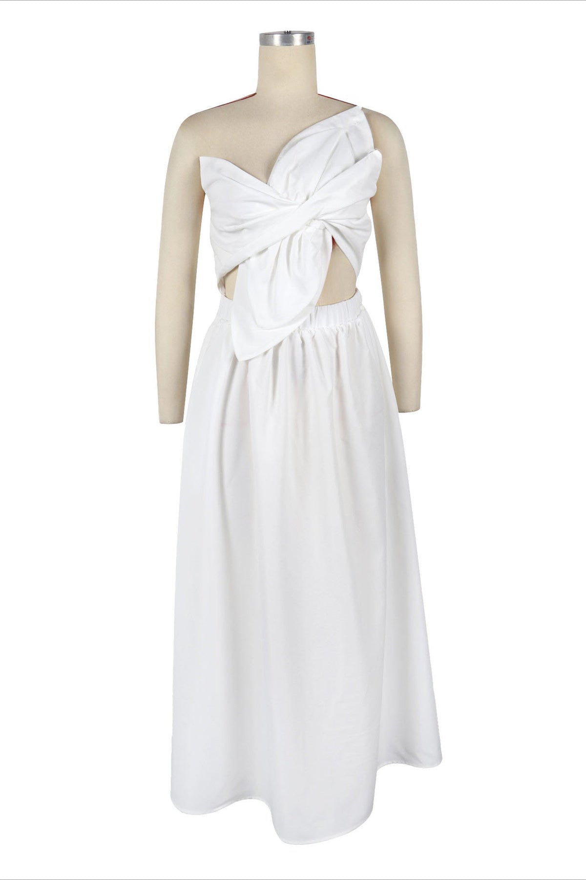 One-Shoulder Midi Dress
