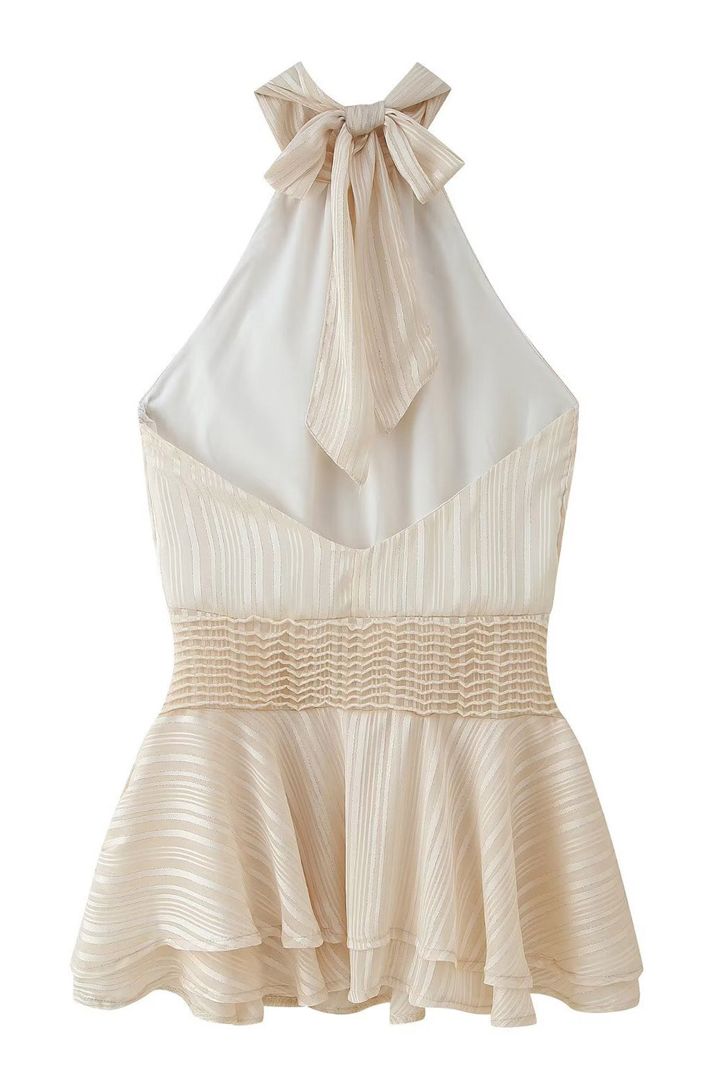 Tie Back Mini Dress