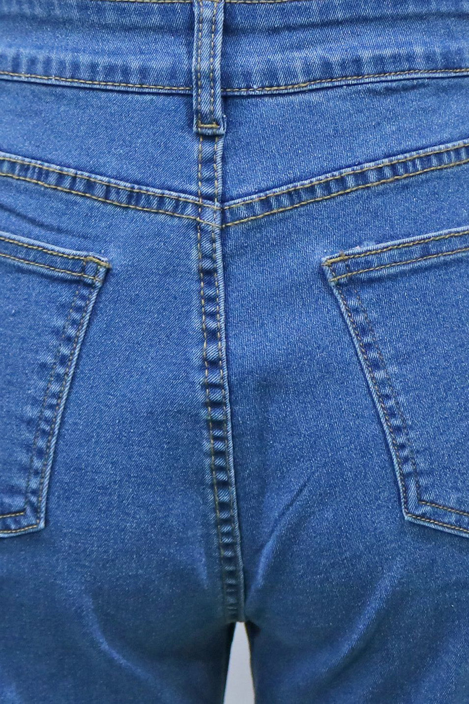 Blue Rhinestones Jeans