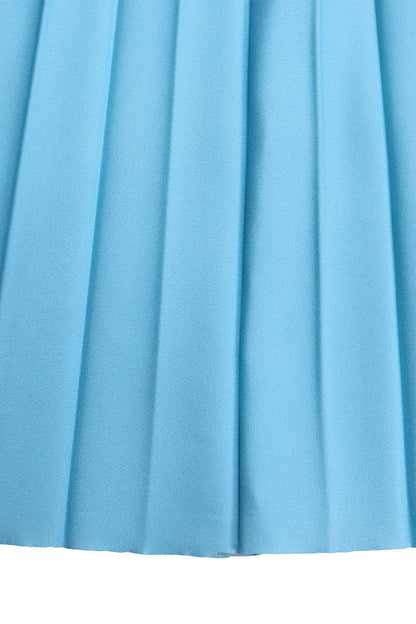 Gradient Batwing Sleeve Top and Skirt Set