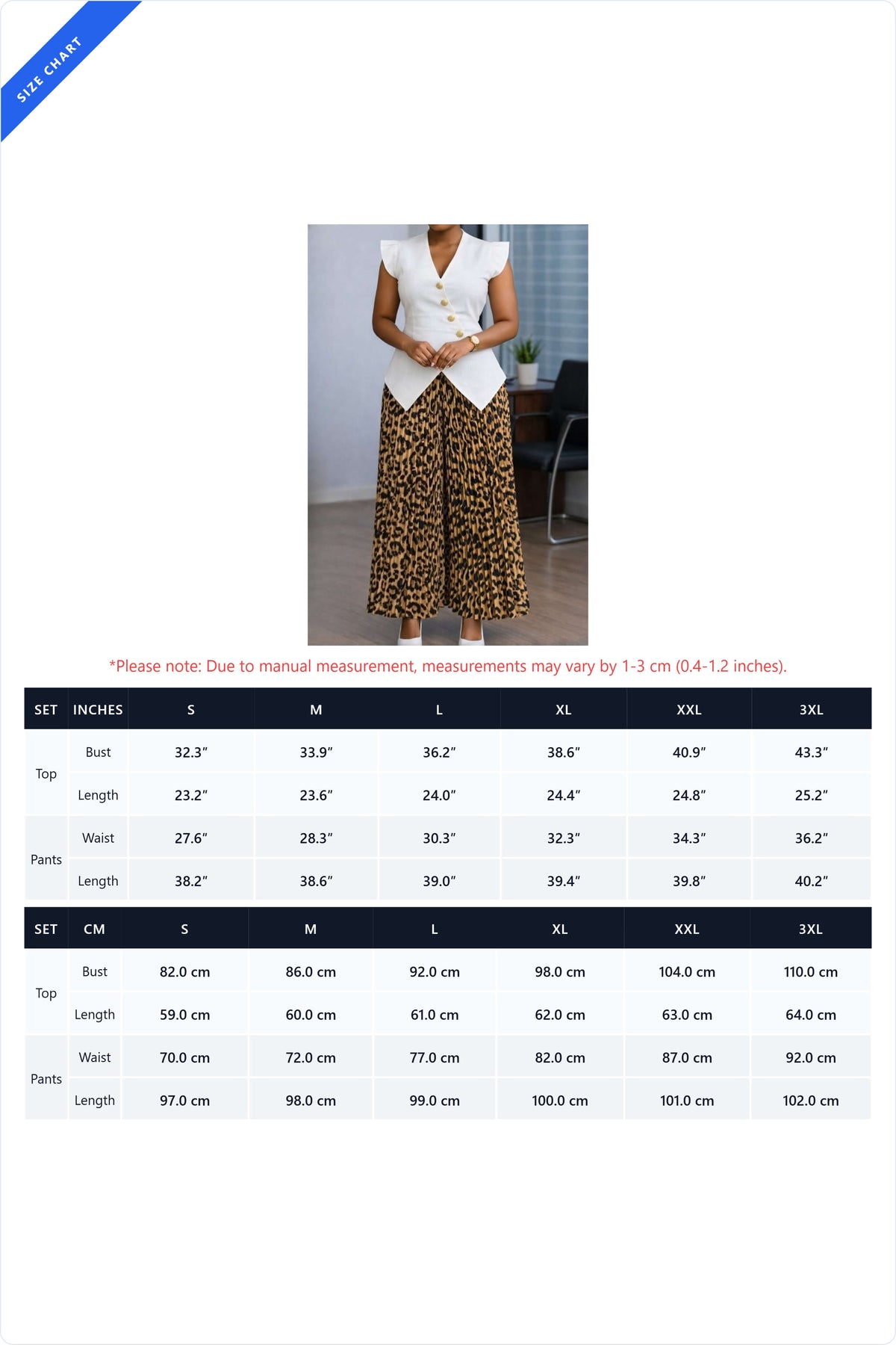 Pleated Wide Leg Pants & Asymmetric Top 2-Piece Set