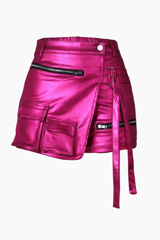 Asymmetrical Hem Skort