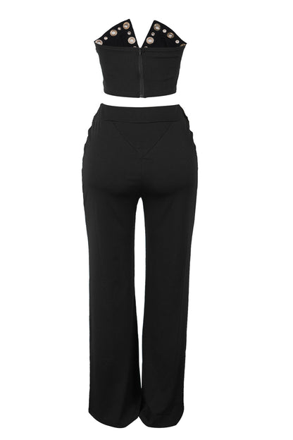 Hollow Out Patchwork 2 Piece Sets