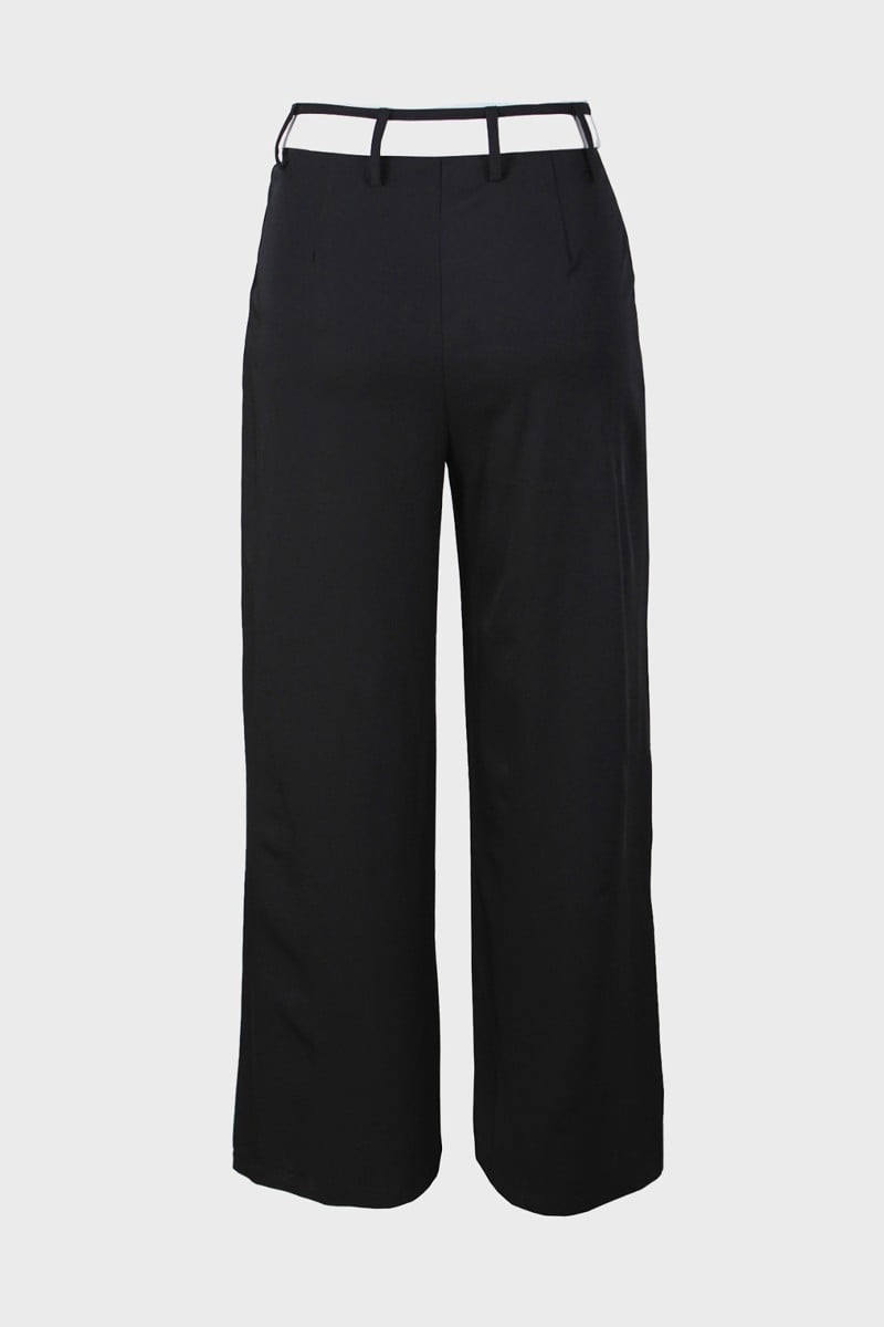 Wide Leg Slack Pants