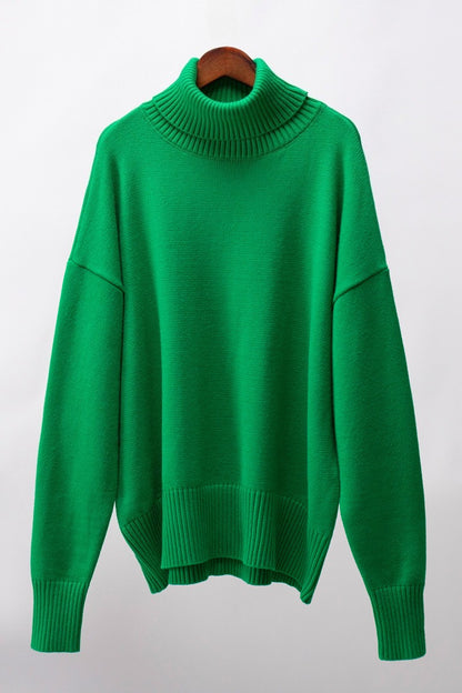 Turtleneck Long Sleeve Sweater