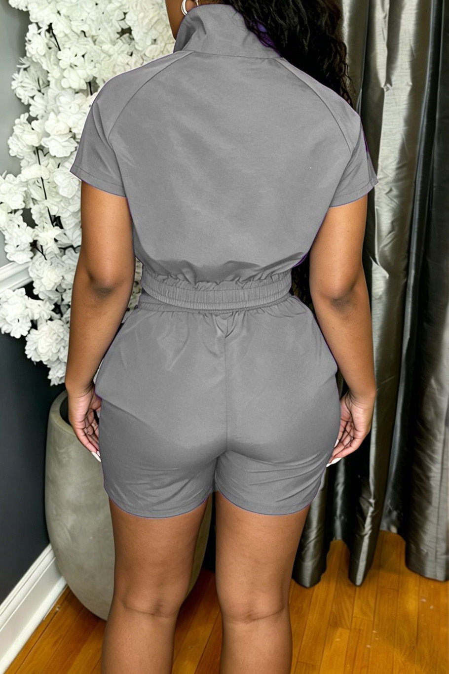 Contrast Piping Zip-Up Track Set