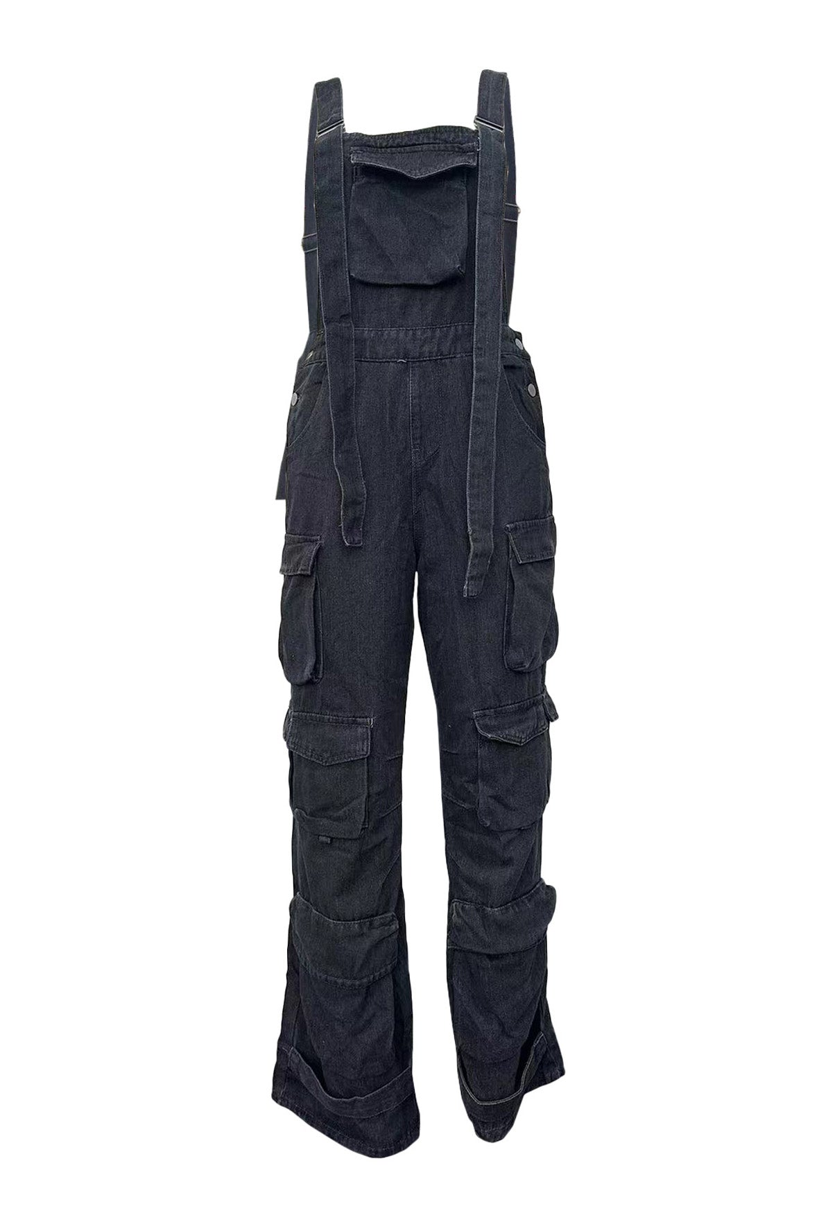 Streetwear Denim Jumpsuit