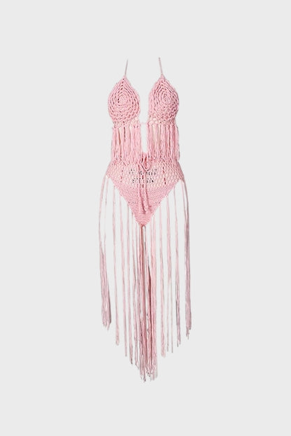 Crochet Fringe Set