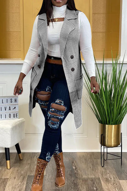 Classy Girl Cardigan Vest