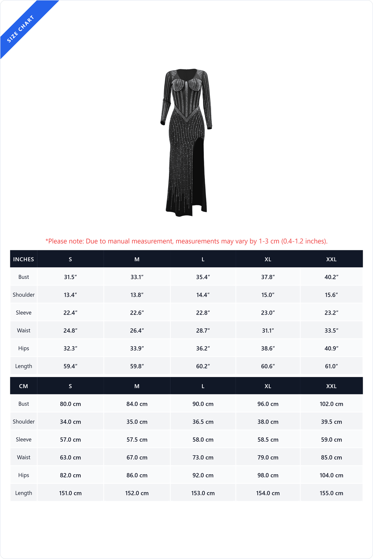 Rhinestone Mesh High Slit Maxi Dress