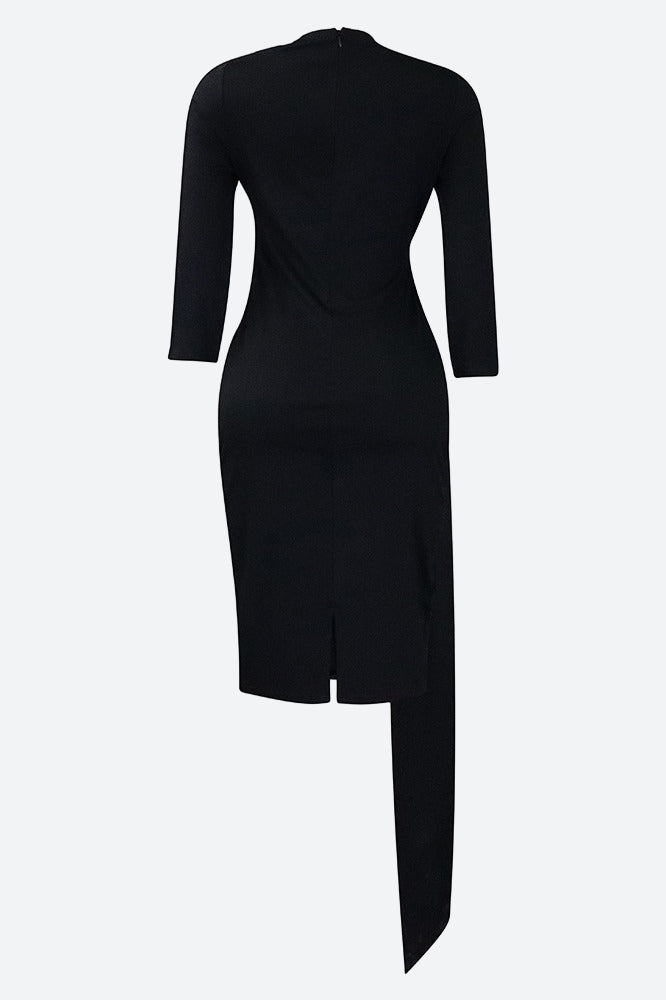 Tie Side Bodycon Dress