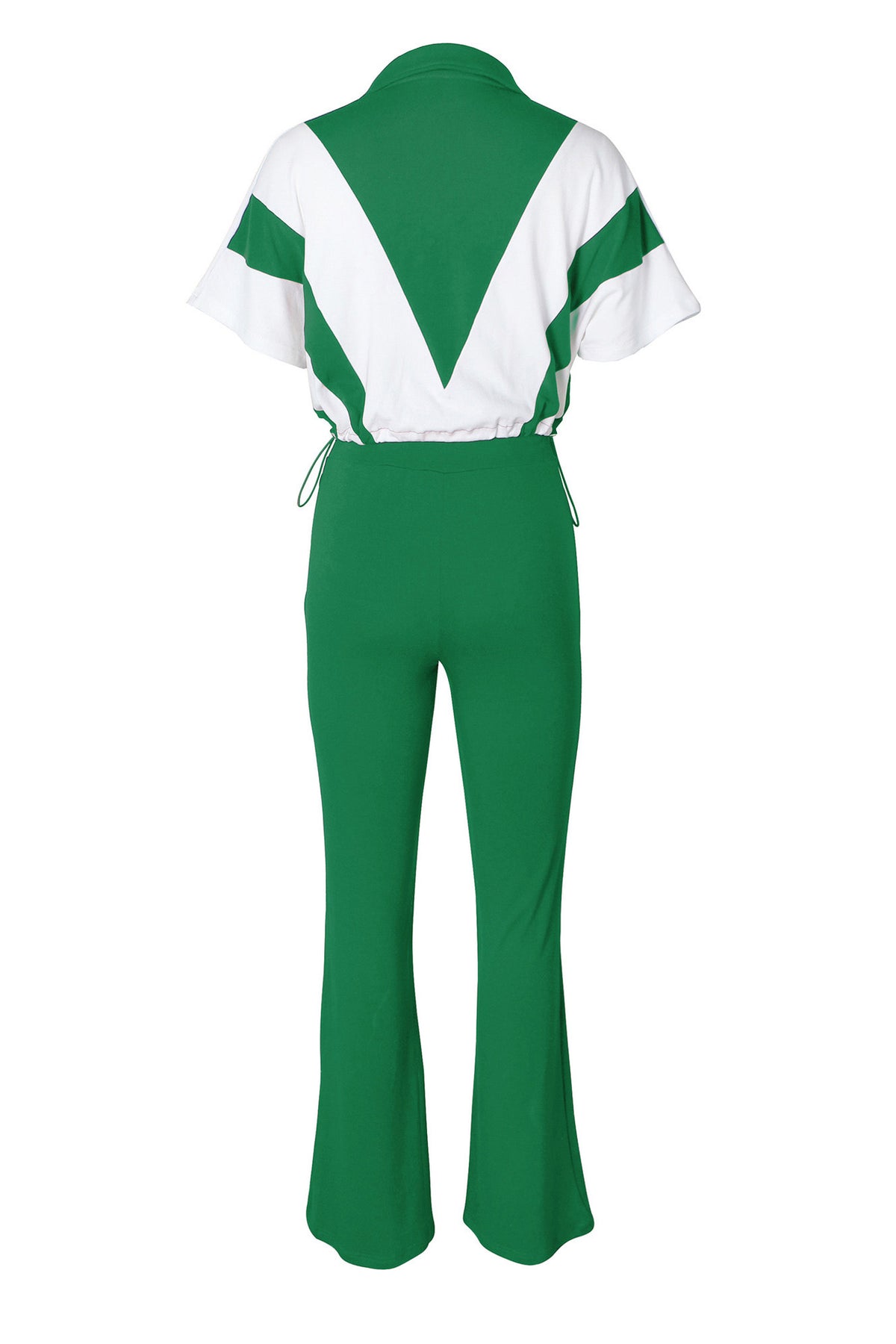 Elastic Waist Colorblock Sport 2-Piece Set