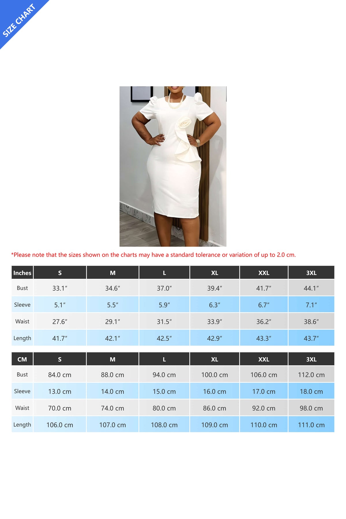 Ruffled Short Sleeve Midi Dress