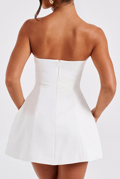 Strapless Mini Dress