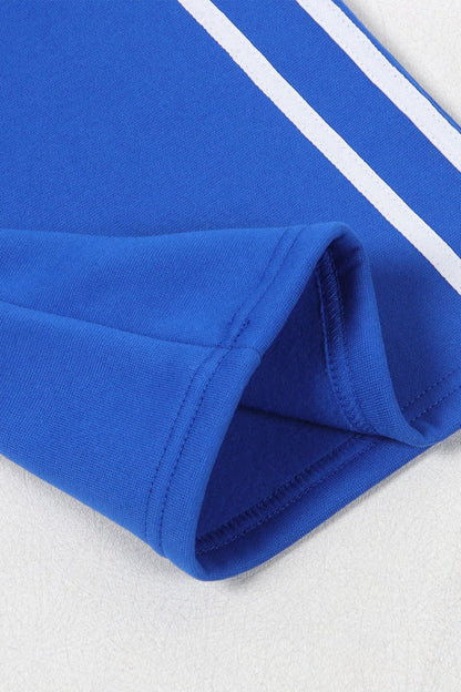 Side Stripe Sweatshirt & Pants Set