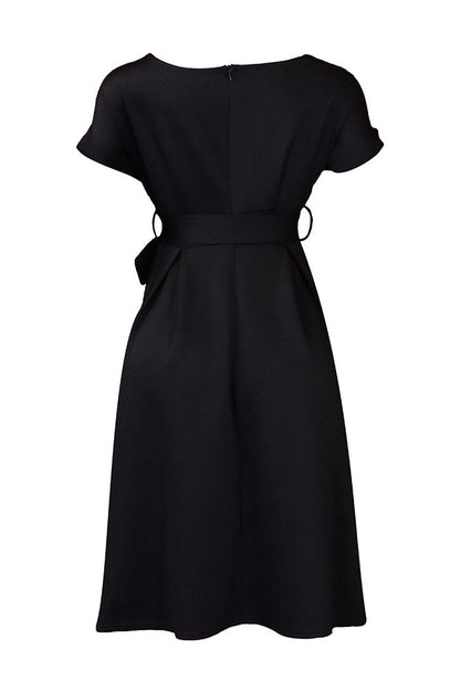 Fallen Shoulder Midi Dress