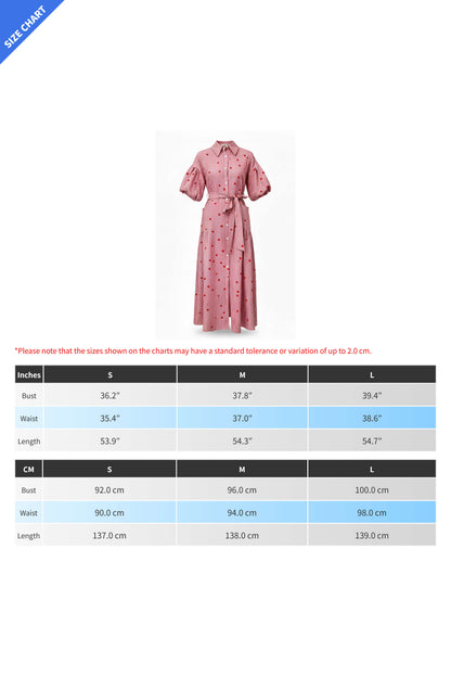 Ruffle Sleeve Plaid Button Maxi Shirt Dress