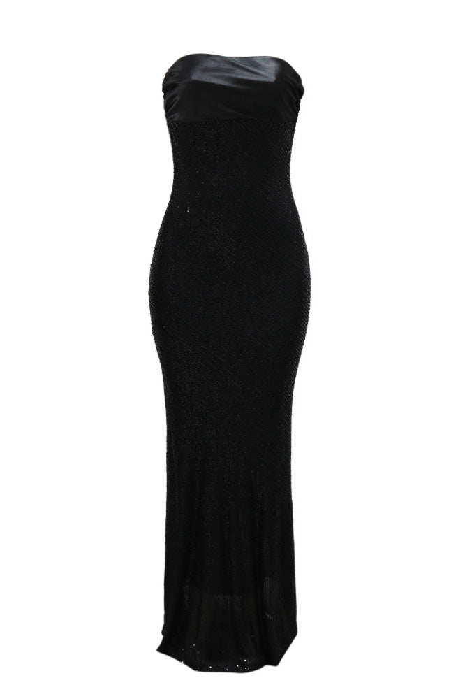 Strapless Sequin Mermaid Dress