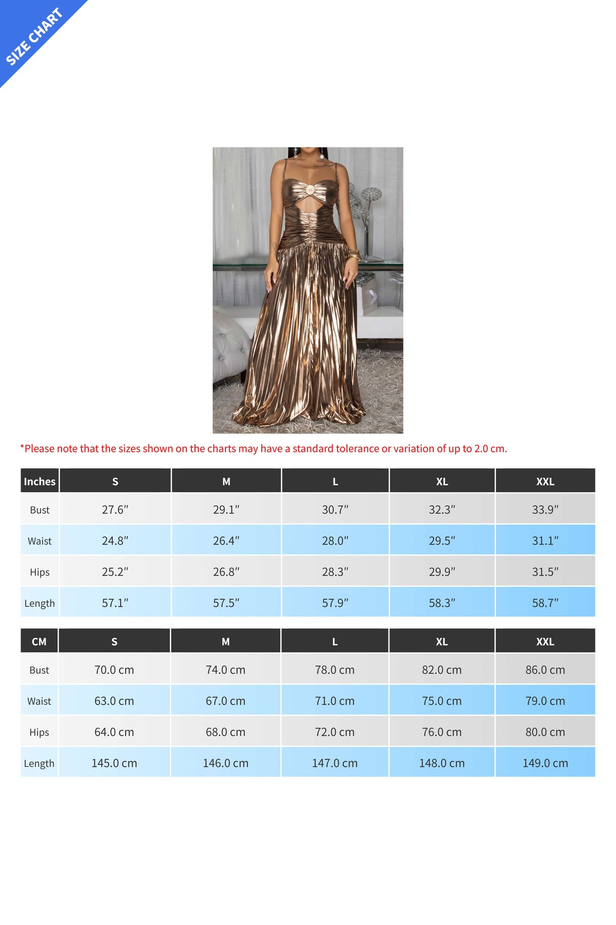 Pleated Loose Maxi Dress
