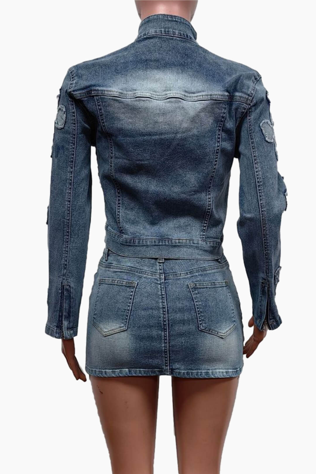 Denim 2 Piece Set