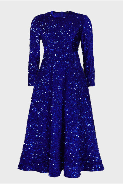 Sequin Long Sleeve Dresses