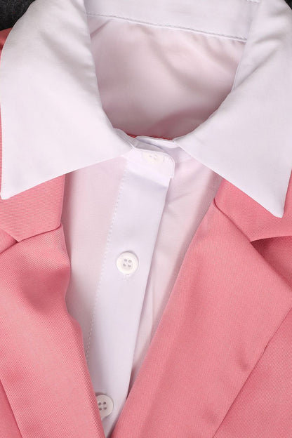 Preppy Chic Blazer & Skirt Set