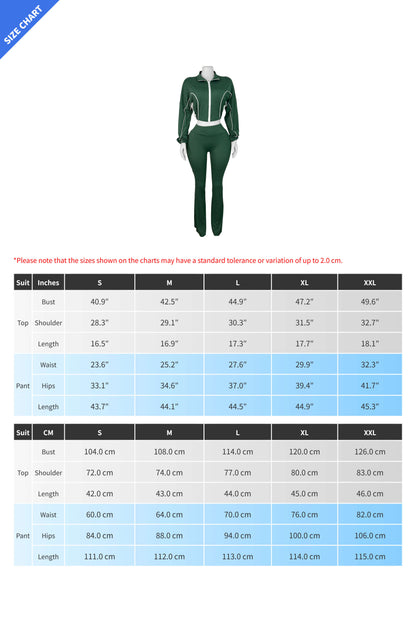 Slim Fit Pants & Cropped Jacket