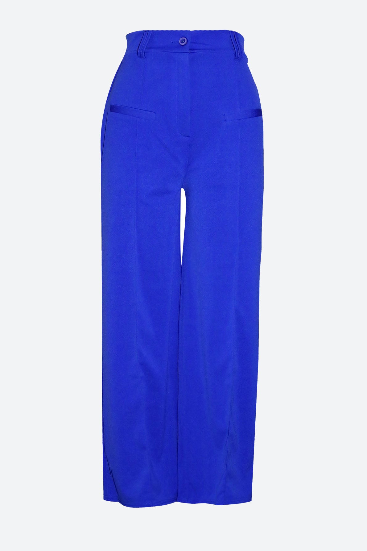 Casual Solid Color Loose Wide-Leg Pants
