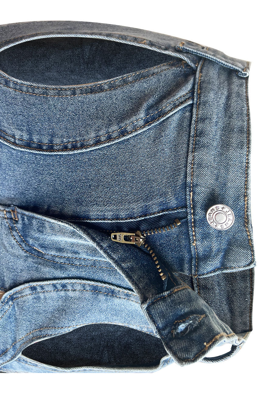 Trendy Wide Leg Jeans