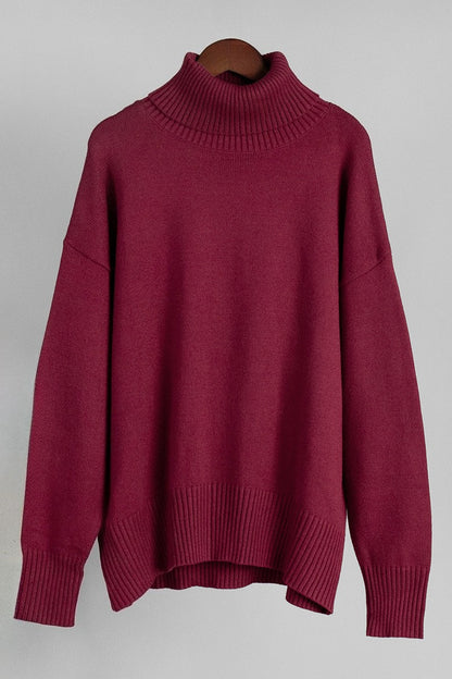 Turtleneck Long Sleeve Sweater
