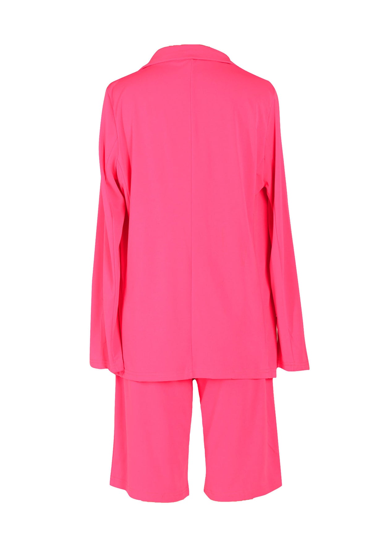Casual Blazer and Shorts Set