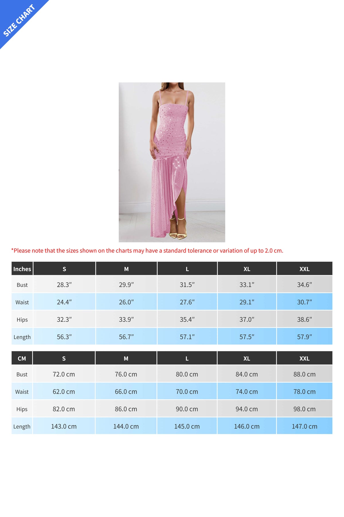 Rhinestone Strap Slit Bodycon Dress