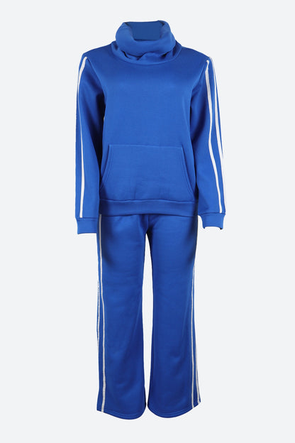 Side Stripe Sweatshirt & Pants Set