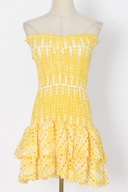 Strapless Mini Dress